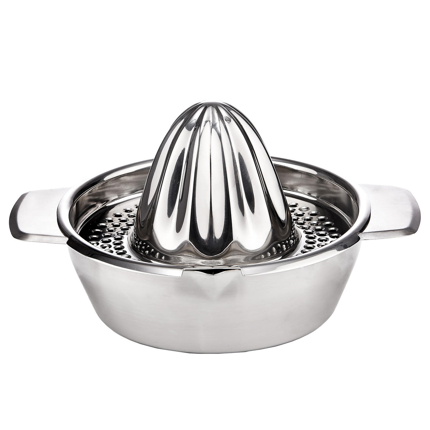Butlers Fruchtpresse Silber 14x11x17 cm