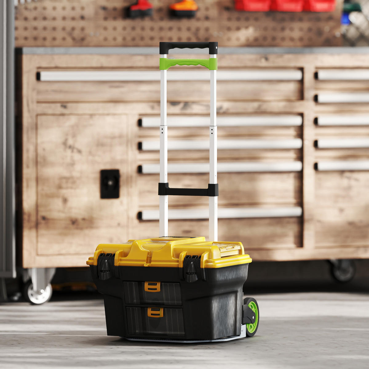 SACKKARRE klappbar Aluminium Transportkarre mit Teleskopgriff Höhenverstellbar - Silberfarben, Metall (38.5/100/41cm) - HOMCOM