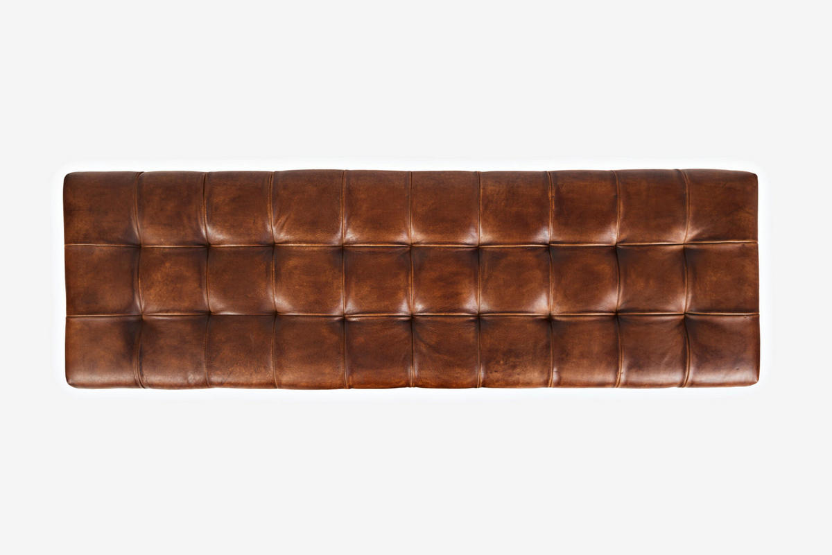 BANK AVOLA Braun 140x45x45 cm - Braun, Metall (140/45/45cm) - FURNLUX