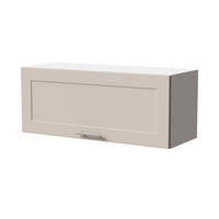 KLAPPHÄNGESCHRANK Oslo W4B/90 Weiß / Kaschmir Matt 90 / 32,5 / 36cm - Blum Aventos - Kaschmir/Weiß, Holz/Holzwerkstoff (90/36/32.5cm) - Feldmann-Wohnen