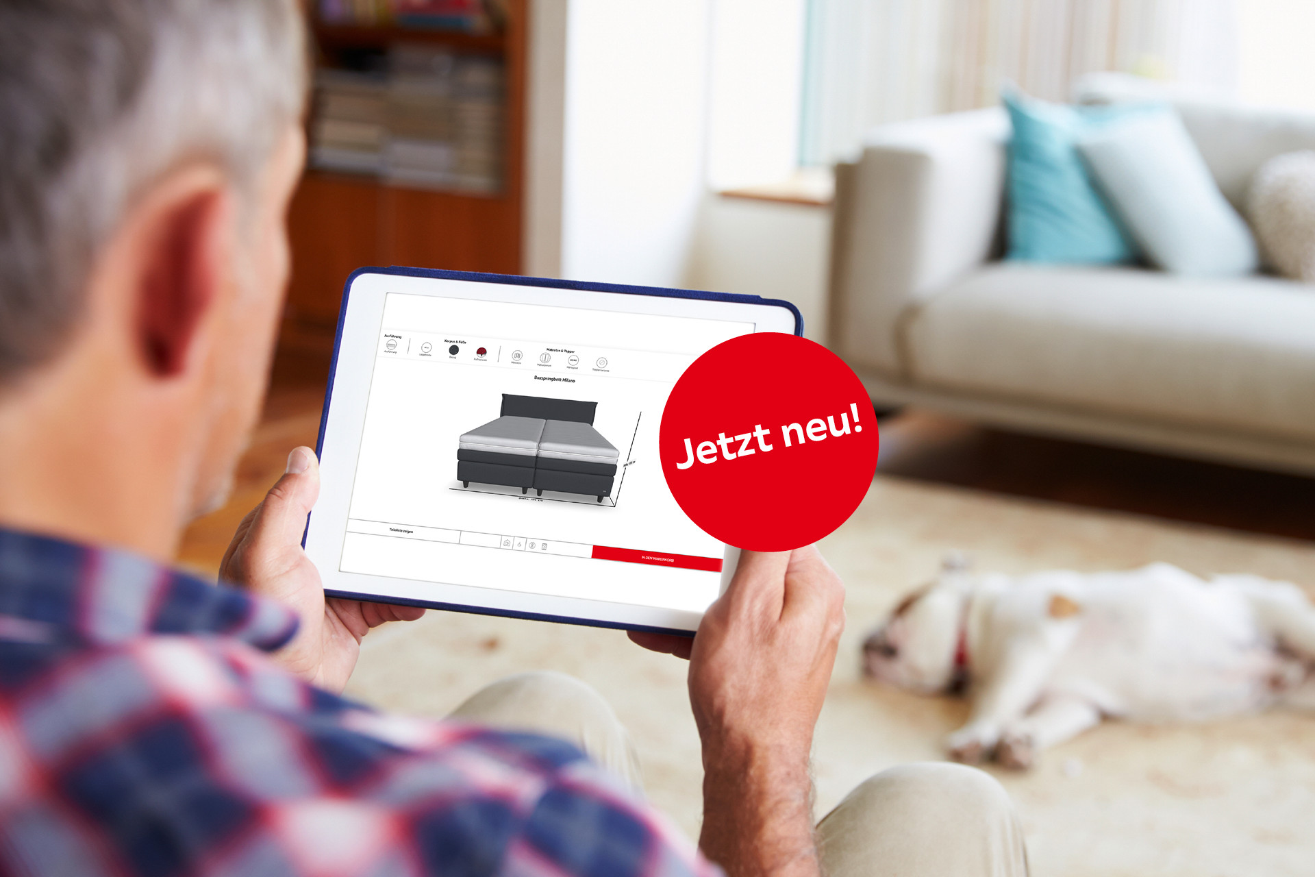 Boxspringbett Konfigurator