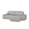 ECKSOFA - Universale Ecksofa Lisbon - Hellgrau (Anthology 15) - Hellgrau, Holzwerkstoff (270/180cm) - Möblo
