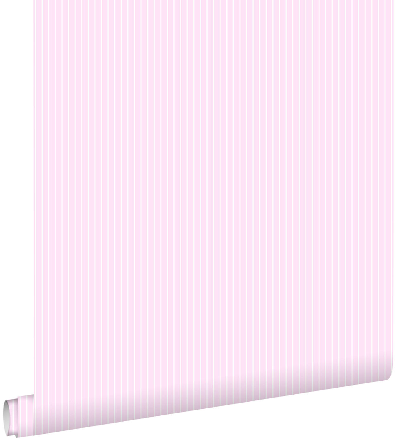 TAPETE Streifen 53 cm x 10.05 m - Pink, Papier (53/0.1cm) - ESTAhome