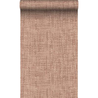 TAPETE Leinen-Optik 50 x 900 cm - Pink, Papier (50/900cm) - Origin Wallcoverings