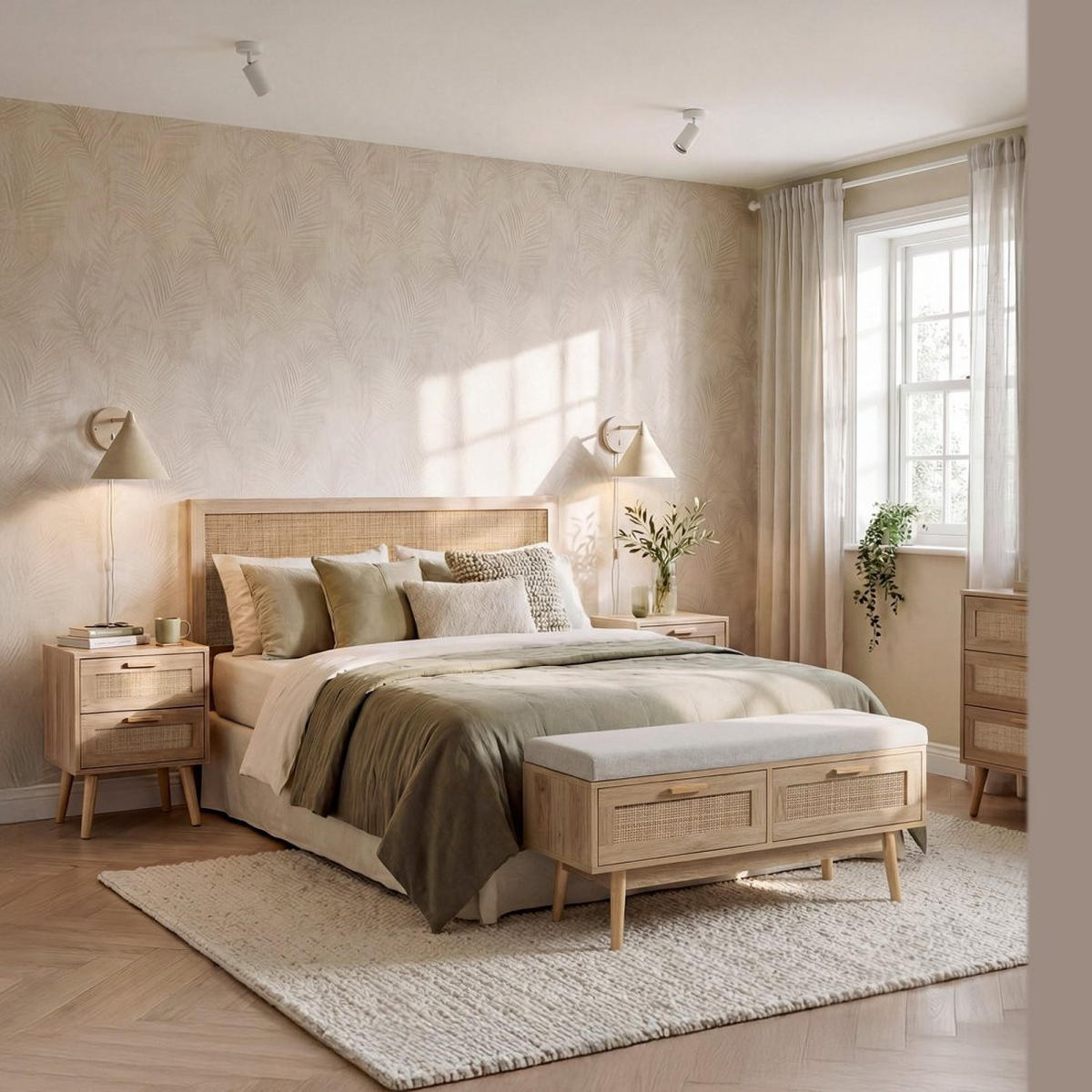 SITZBANK Tahiti Natürlich 100 cm x 50 cm - Naturfarben, Holzwerkstoff (100/50/38cm) - Klast Home