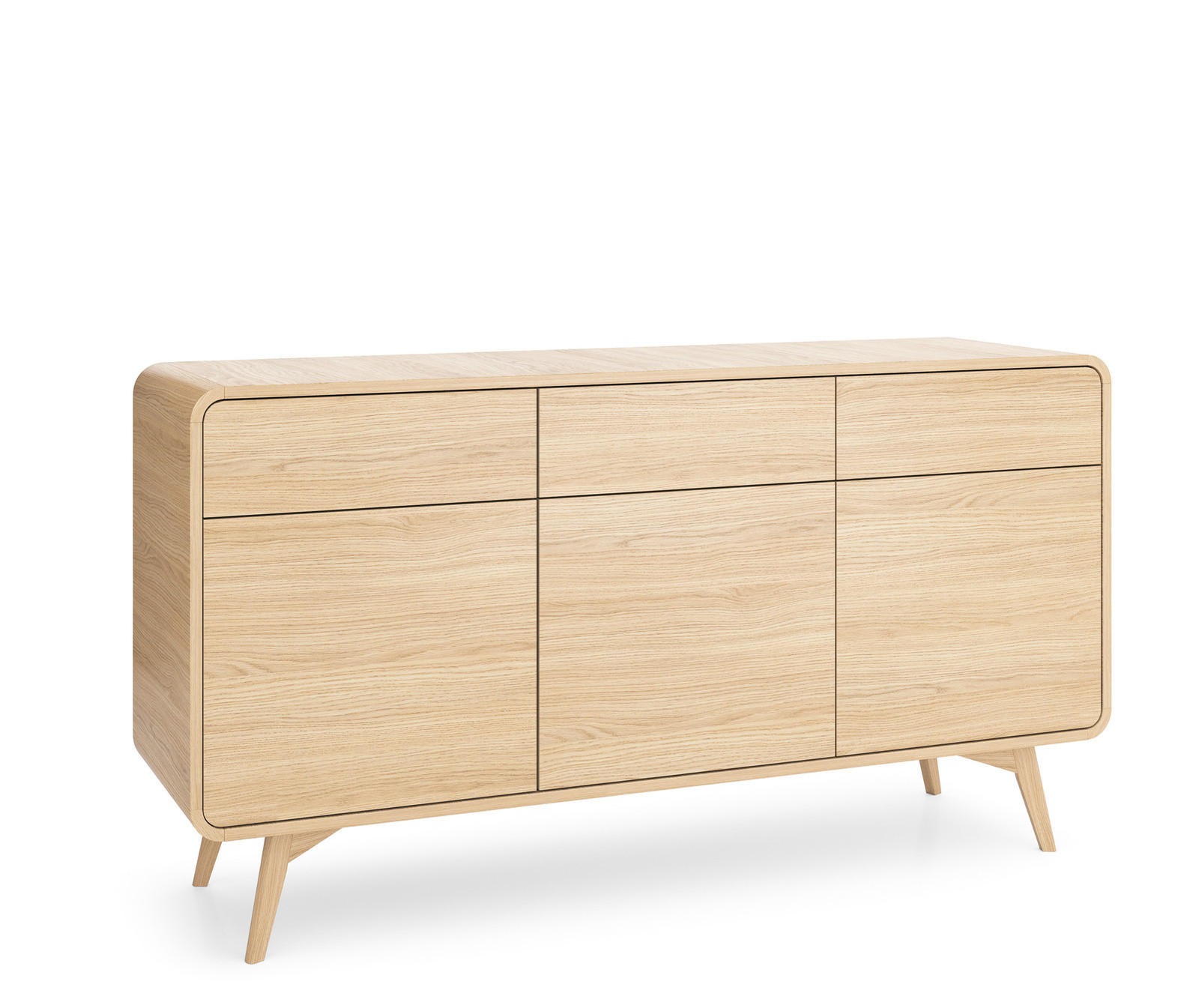 Ravio Sideboard Eiche 160x84x39 cm