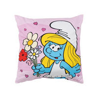 KINDERKISSEN Die Schlümpfe Schlumpfine Rosa 40 x 40 cm - Rosa, Textil (40/40cm) - United Labels