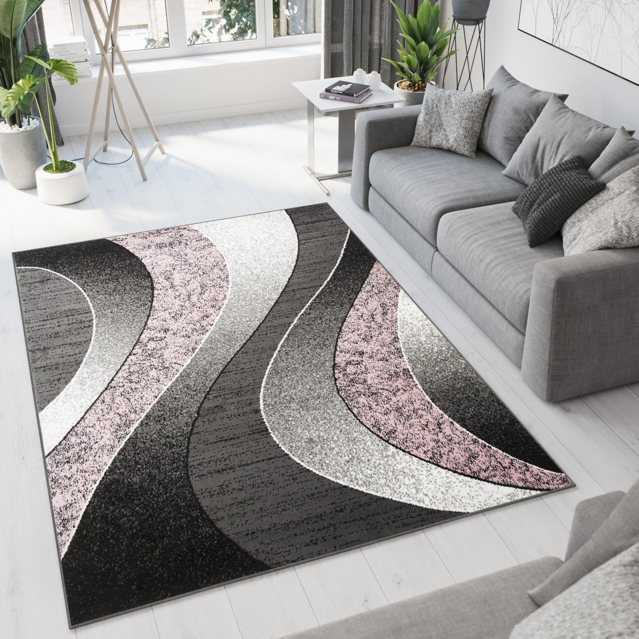 TEPPICH DREAM Rosa 250/300 cm - Rosa, Textil (250/300cm) - Tapiso
