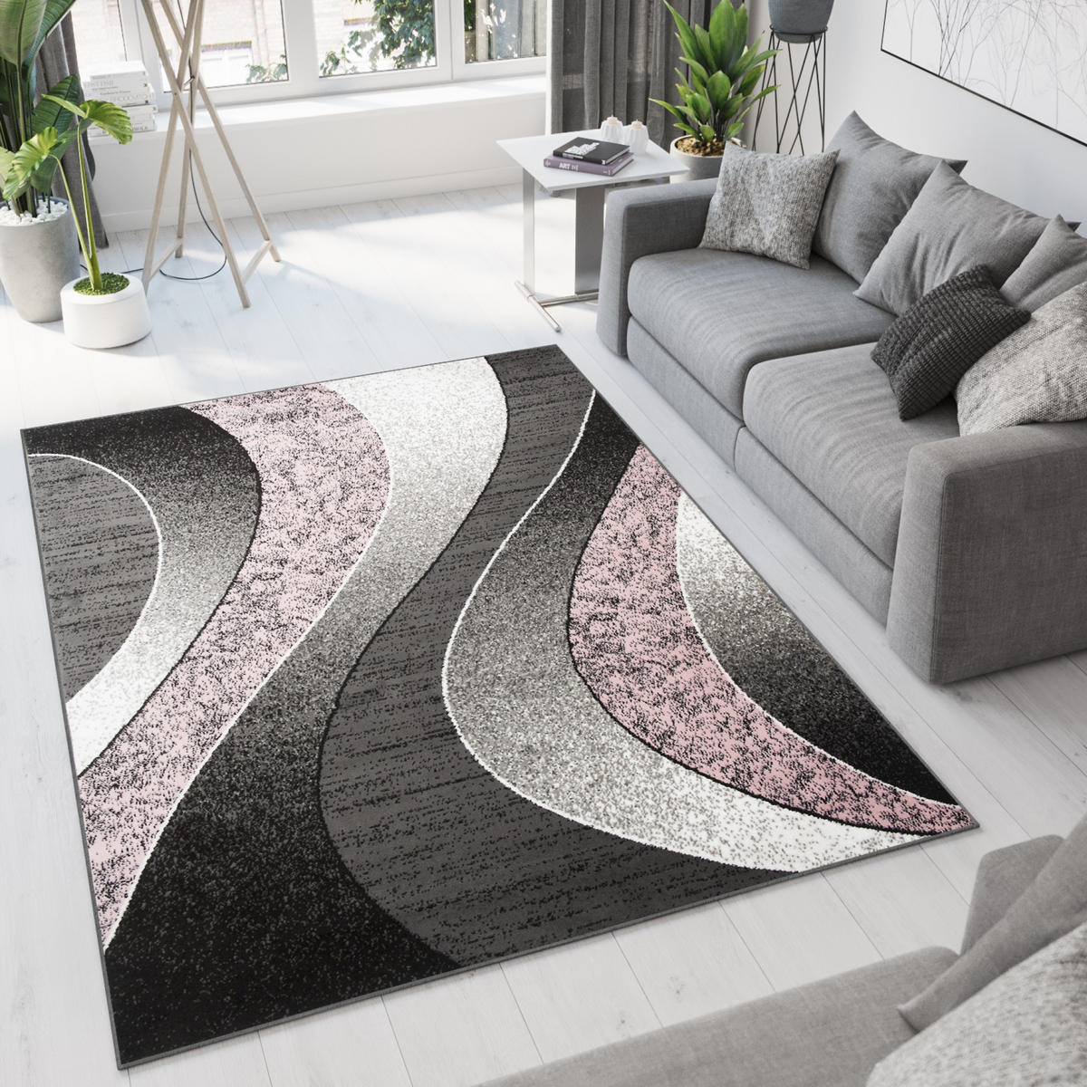 TEPPICH DREAM Rosa 250/350 cm - Rosa, Textil (250/350cm) - Tapiso