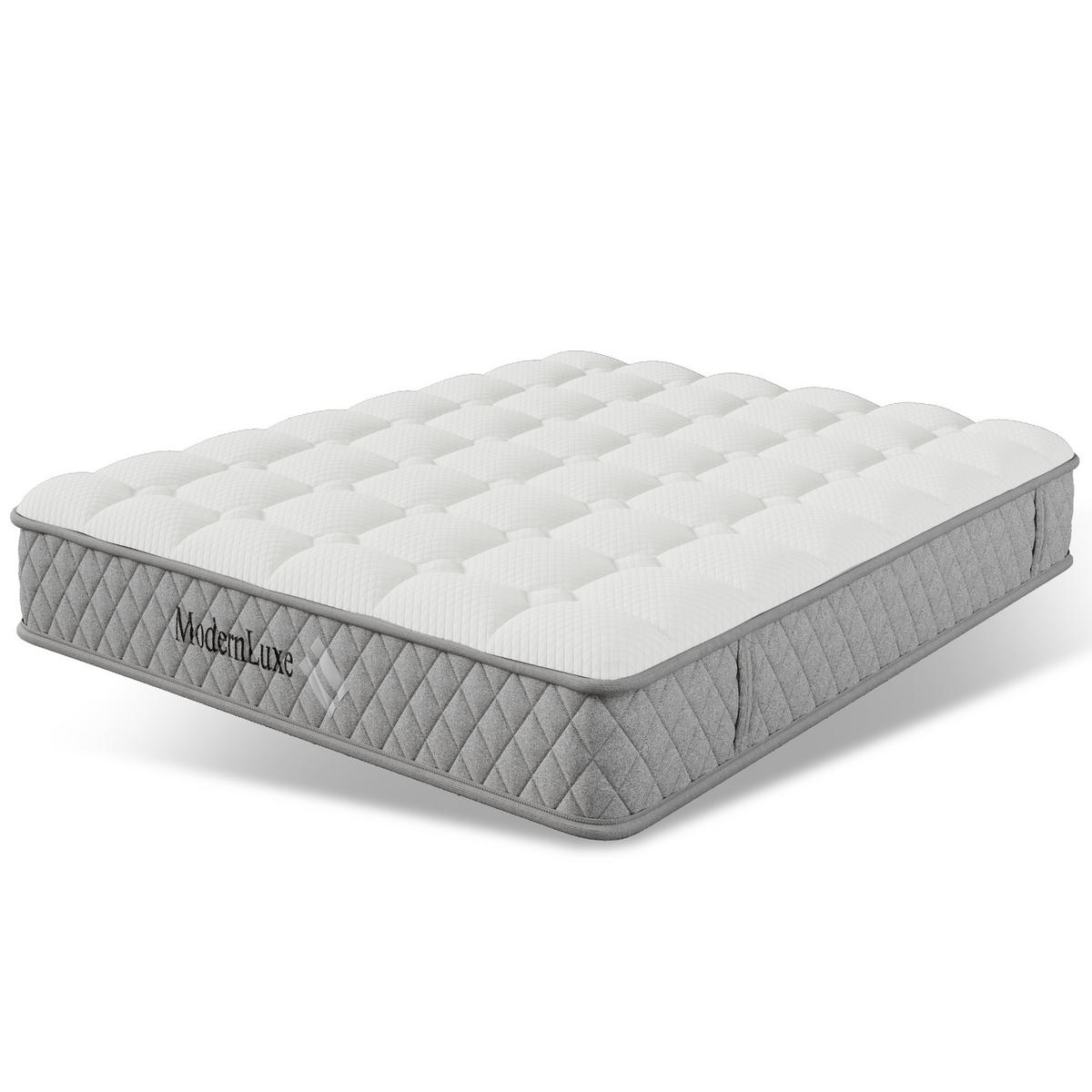 POLSTERBETT 140/200 cm mit Lattenrost und 7-Zonen-H3-Matratze, Samt mit Stauraum unter dem Bett, Grün - Grün, Textil - Redom