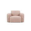 SESSEL Molino aus Boucle puderrosa - Pink, Textil (95/72/105cm) - Micadoni