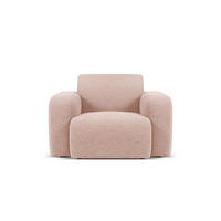 SESSEL Molino aus Boucle puderrosa - Pink, Textil (95/72/105cm) - Micadoni