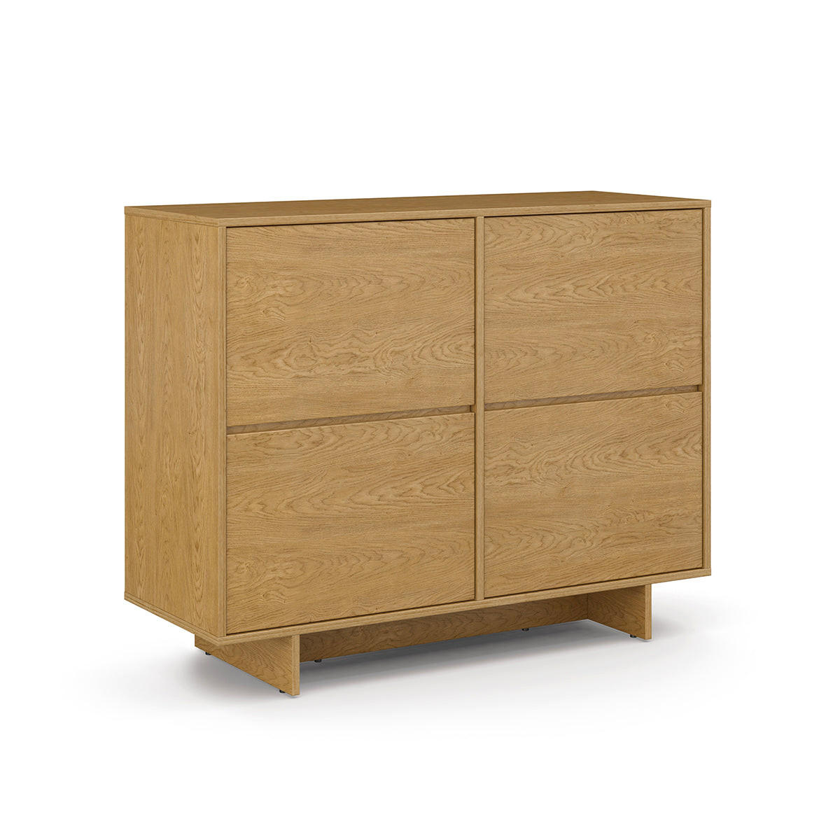 SIDEBOARD Tadao Dřevo - hnědá, kompozitní dřevo (111/88/41.5cm) - Petits-meubles