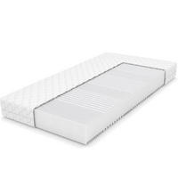 KOMFORTSCHAUMMATRATZE Wellness Stella 140x200 cm weich Höhe ca. 14,75 cm - Weiß, Textil (140/200cm) - Schlafschatz