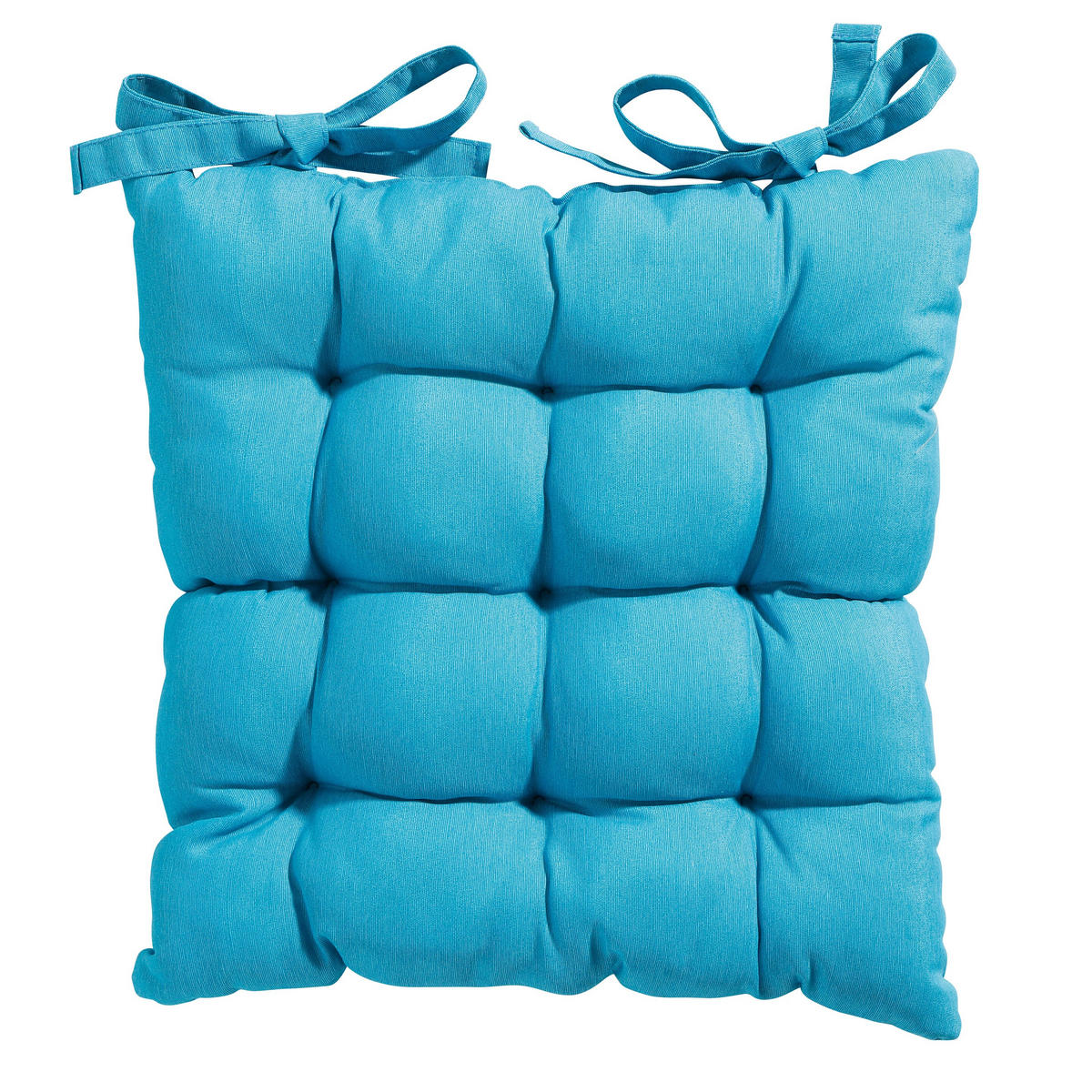 SITZKISSEN Panama 46/46 cm 4er-Set - Blau, Textil (46/6/46cm) - Madison