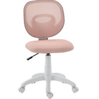 BÜROSTUHL in Rosa 53x59,5x89 cm, höhenverstellbar, ohne Armlehnen - Pink, Kunststoff (59.5/89/53cm) - IVMEU
