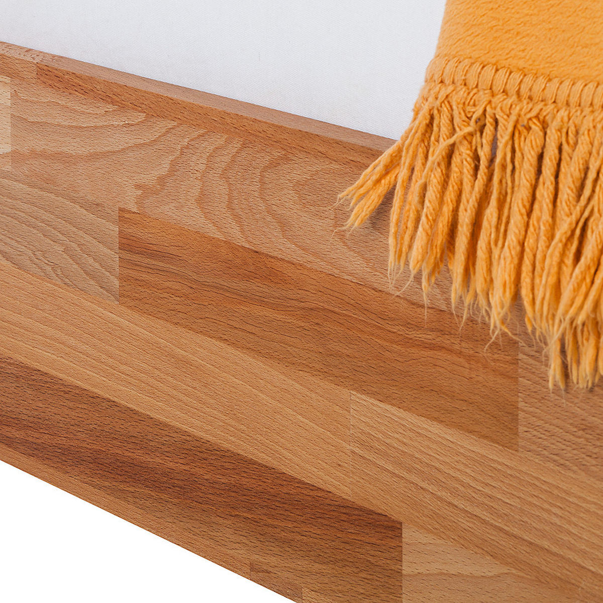 BETT - Massivholz - Kernbuche, Holz (90/200cm) - home24