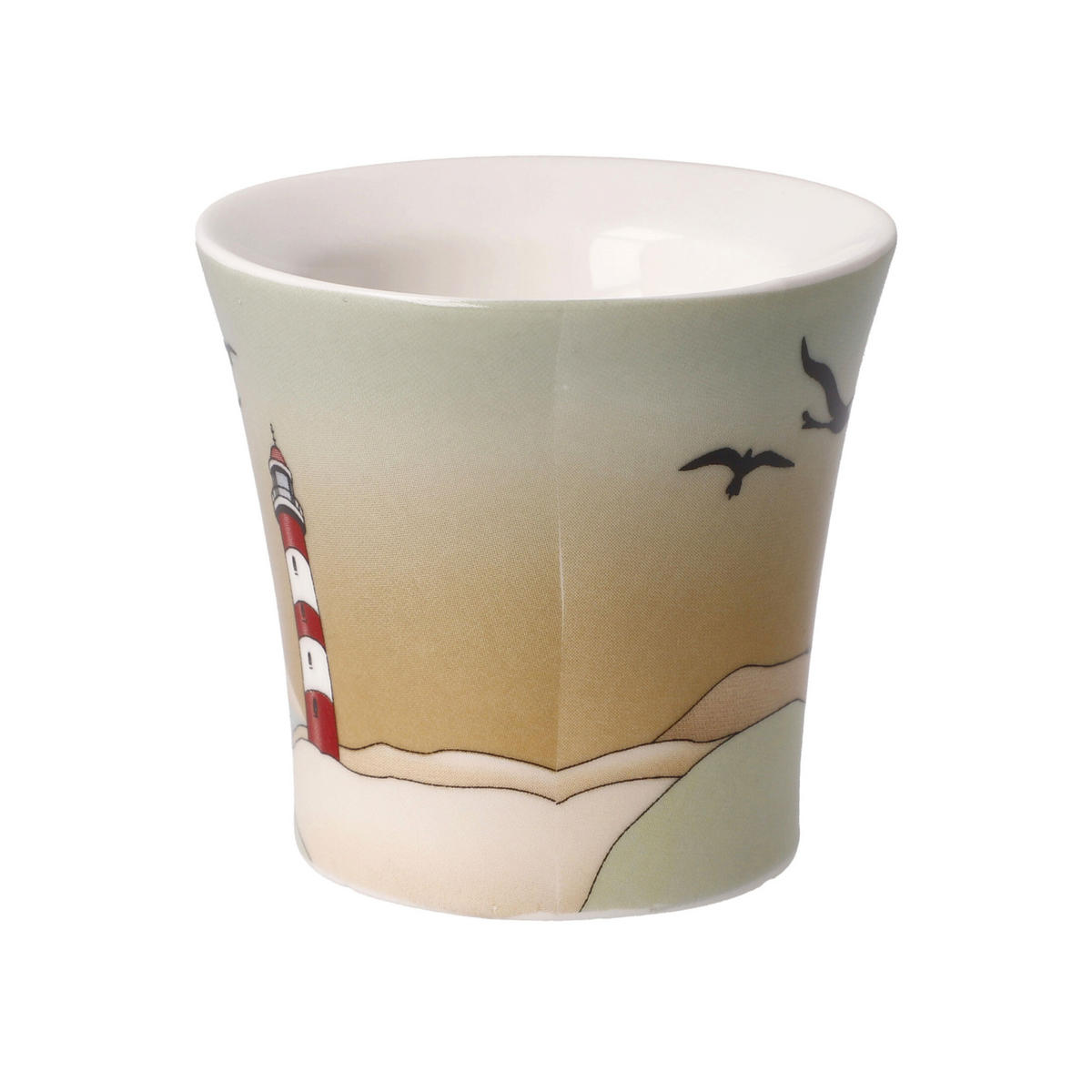 EIERBECHER 2er Set Lighthouse, New Bone China, Bunt - Multicolor, Keramik (6.5/6/6.5cm) - Goebel