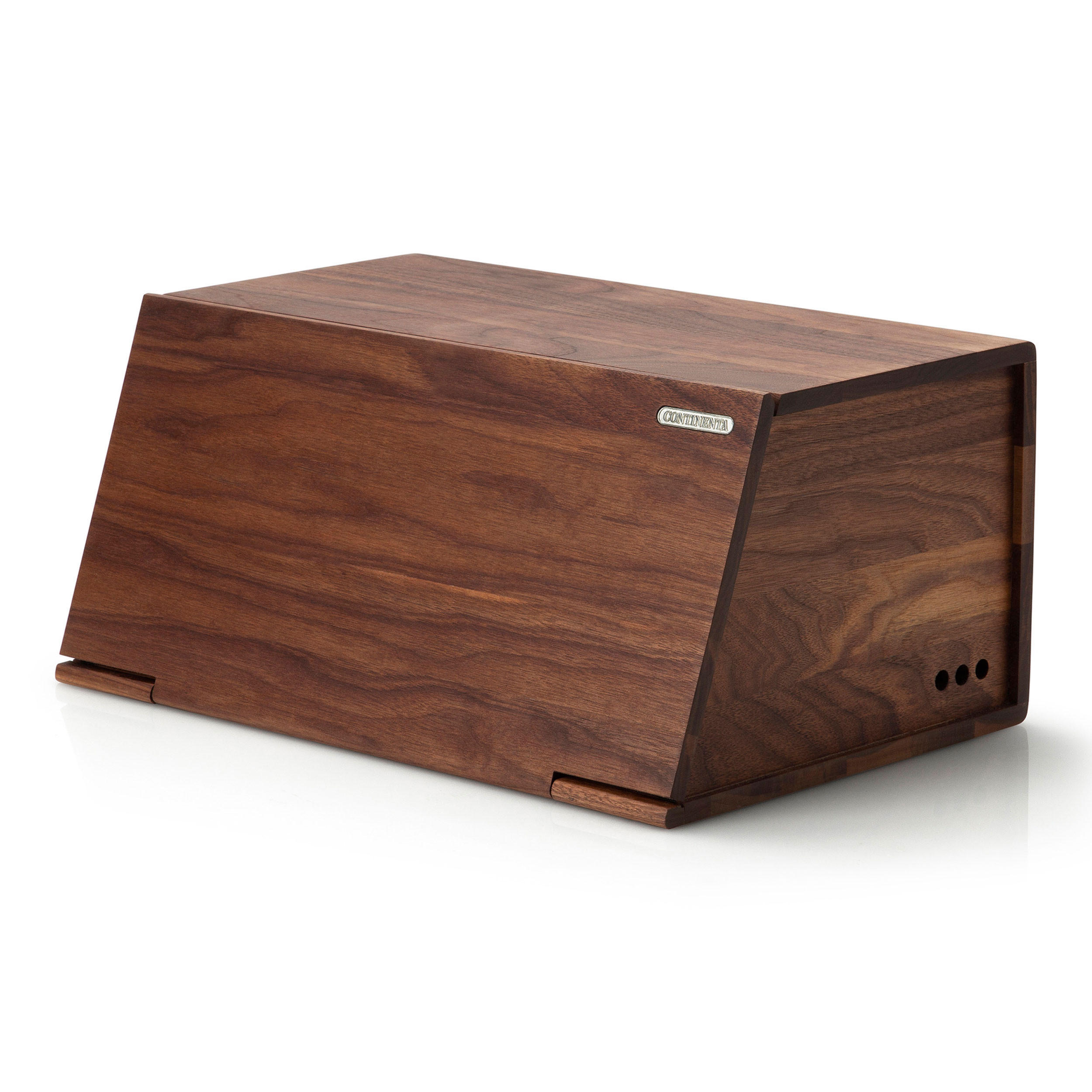 BROTKASTEN, Walnussholz, 40 x 26 x 18.5 cm - Braun, Holz (28/20/41cm) - Continenta