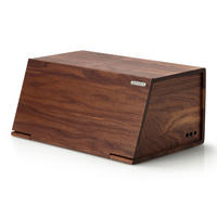 BROTKASTEN, Walnussholz, 40 x 26 x 18.5 cm - Braun, Holz (28/20/41cm) - Continenta