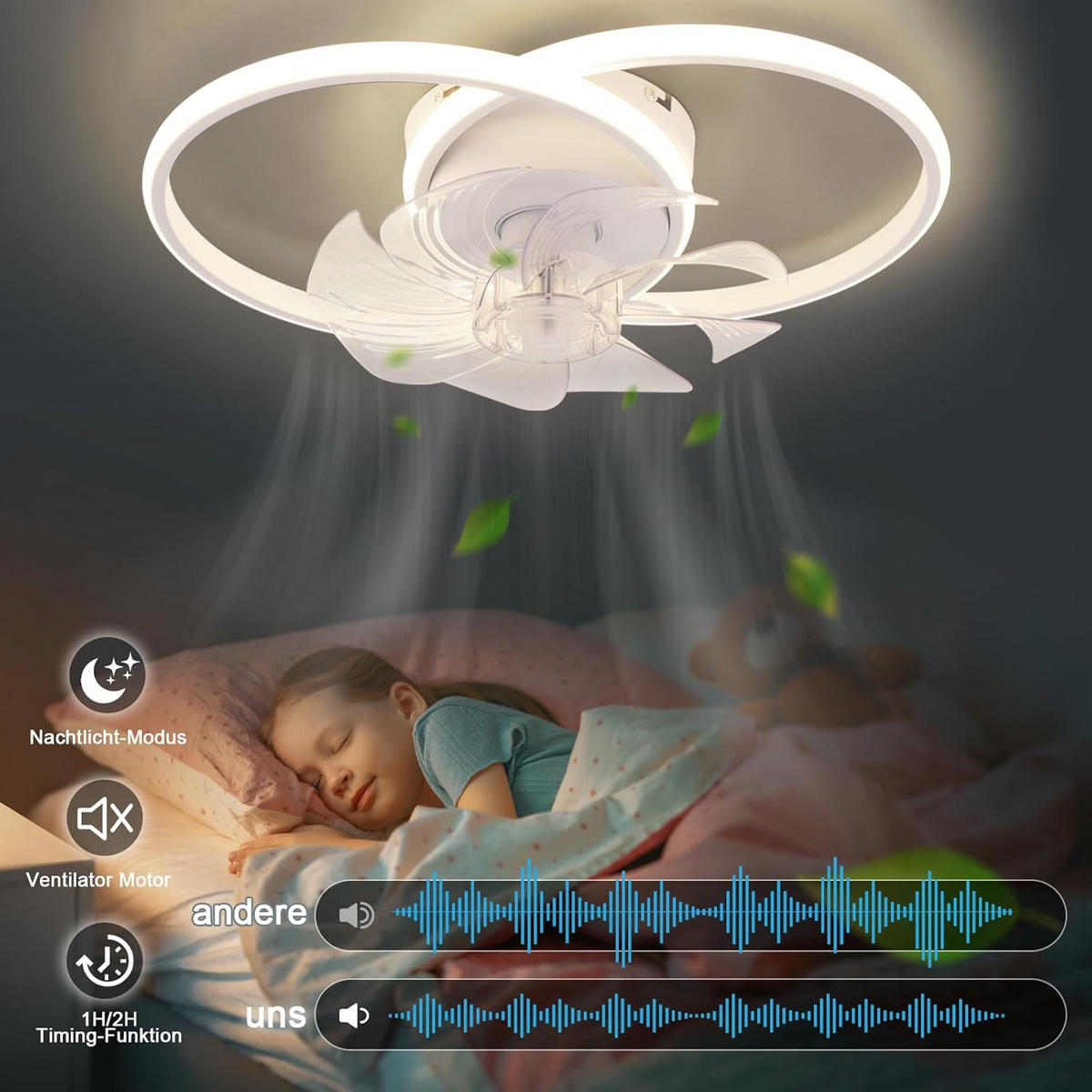 LED-DECKENLEUCHTE Yondis 33/33/16.5 cm - Weiß, Metall (33/33/16.5cm) - ZMH