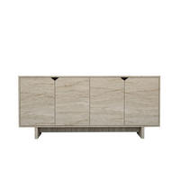 BUFFETSCHRANK turan beige - Beige, Holz (40/81/180cm) - Habitat Garten