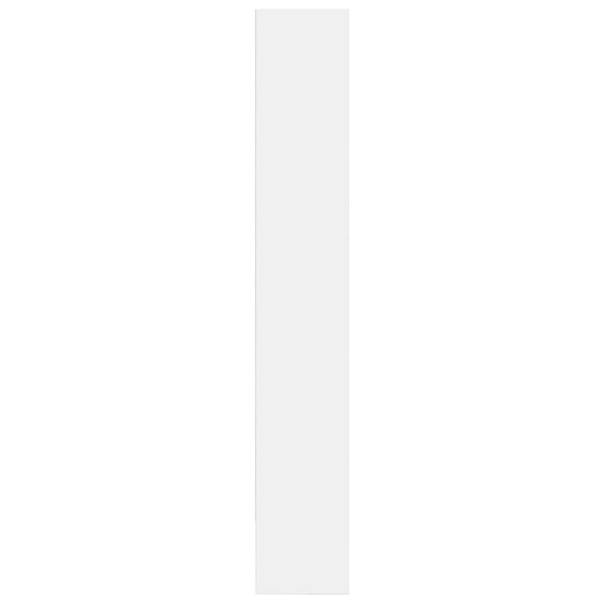 BÜCHERREGAL Weiss 80/30/189 Cm Holzwerkstoff - Weiß, Holzwerkstoff (30/189/80cm) - vidaXL