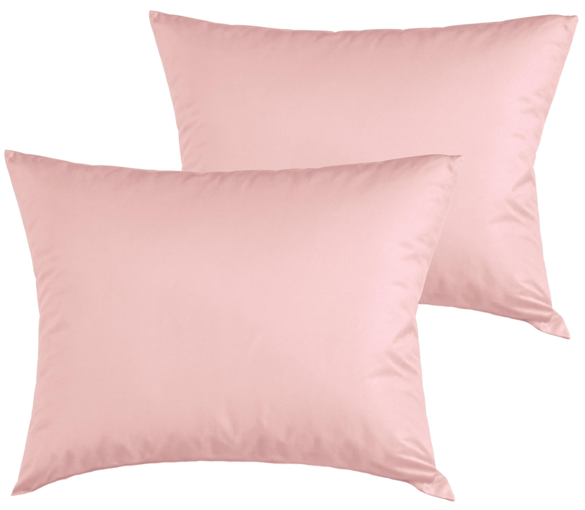 KISSENBEZUG 40x40 cm aus 100% Mikrofaser, Kissenhülle Rosa Einfarbig - Rosa, Textil (40/40cm) - Carpe Sonno
