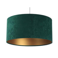 HÄNGELEUCHTE Grün 60/30 cm - Goldfarben/Grün, Kunststoff (60/1.1/30cm) - ONZENO