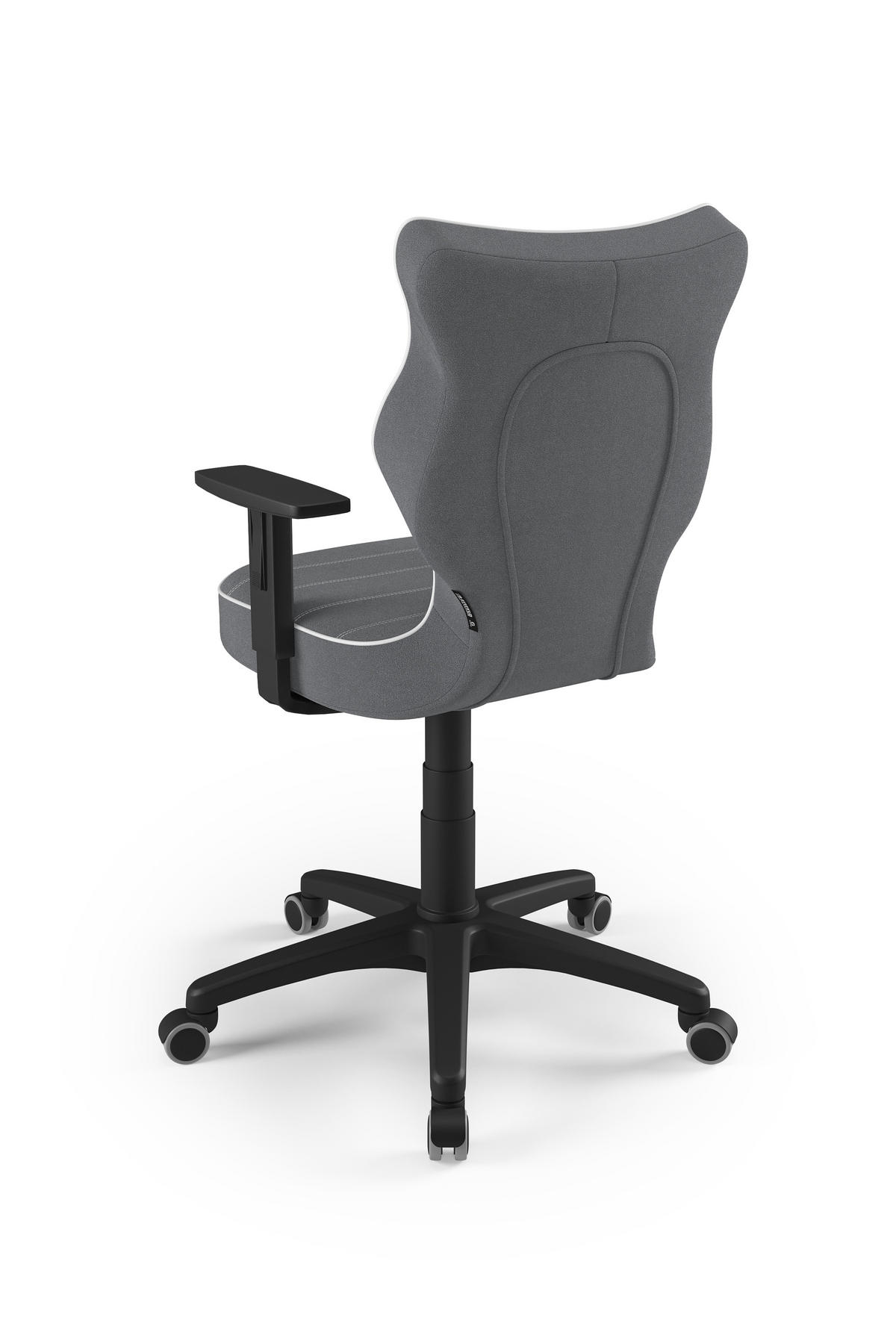 JUGENDSTUHL Duo - Dunkelgrau/Weiß, Textil (64/99/64cm) - RAUMHIRSCH FURNITURE