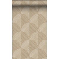 TAPETE 3D Muster 53 cm x 10.05 m - Beige, Papier (53/1000cm) - Origin Wallcoverings