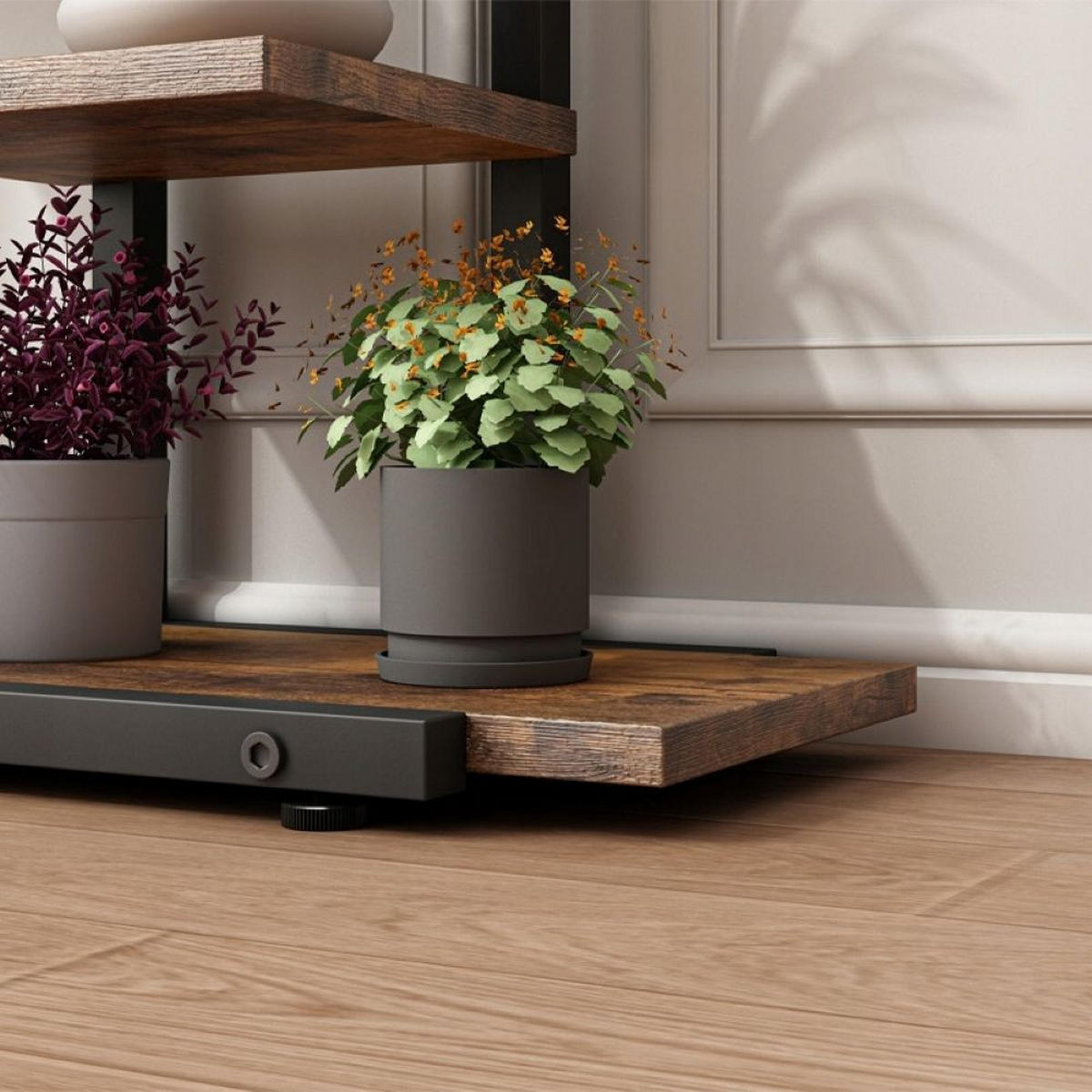 BLUMENSTÄNDER, braun 60/24/113 cm - Braun, Holzwerkstoff (60/113/24cm)