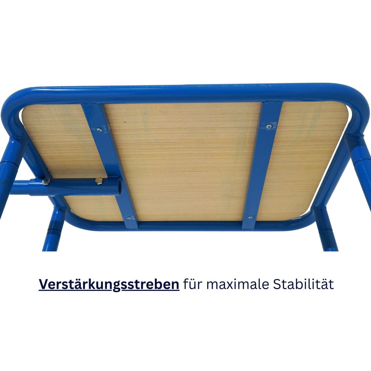 GRIFFROLLER 2 Ladeflächen 102x50x60cm Traglast 250kg Lichtblau - Blau, Metall (60/50/102cm) - PROREGAL