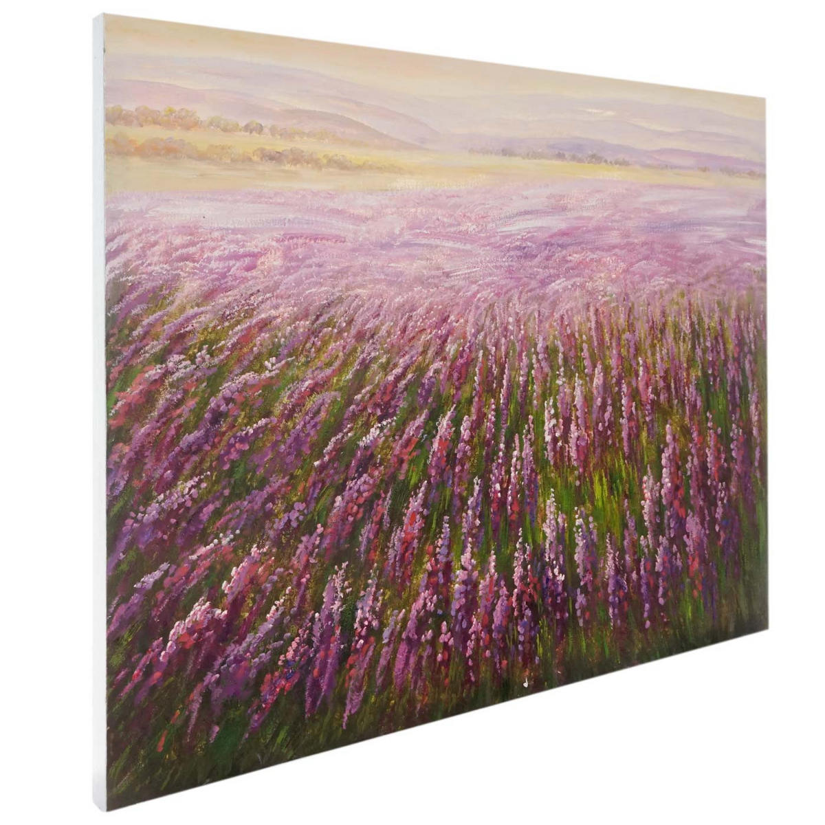 ÖLGEMÄLDE BLUMENFELD HANDGEMALT Mehrfarbig - Multicolor, Textil (100/80cm) - MCW