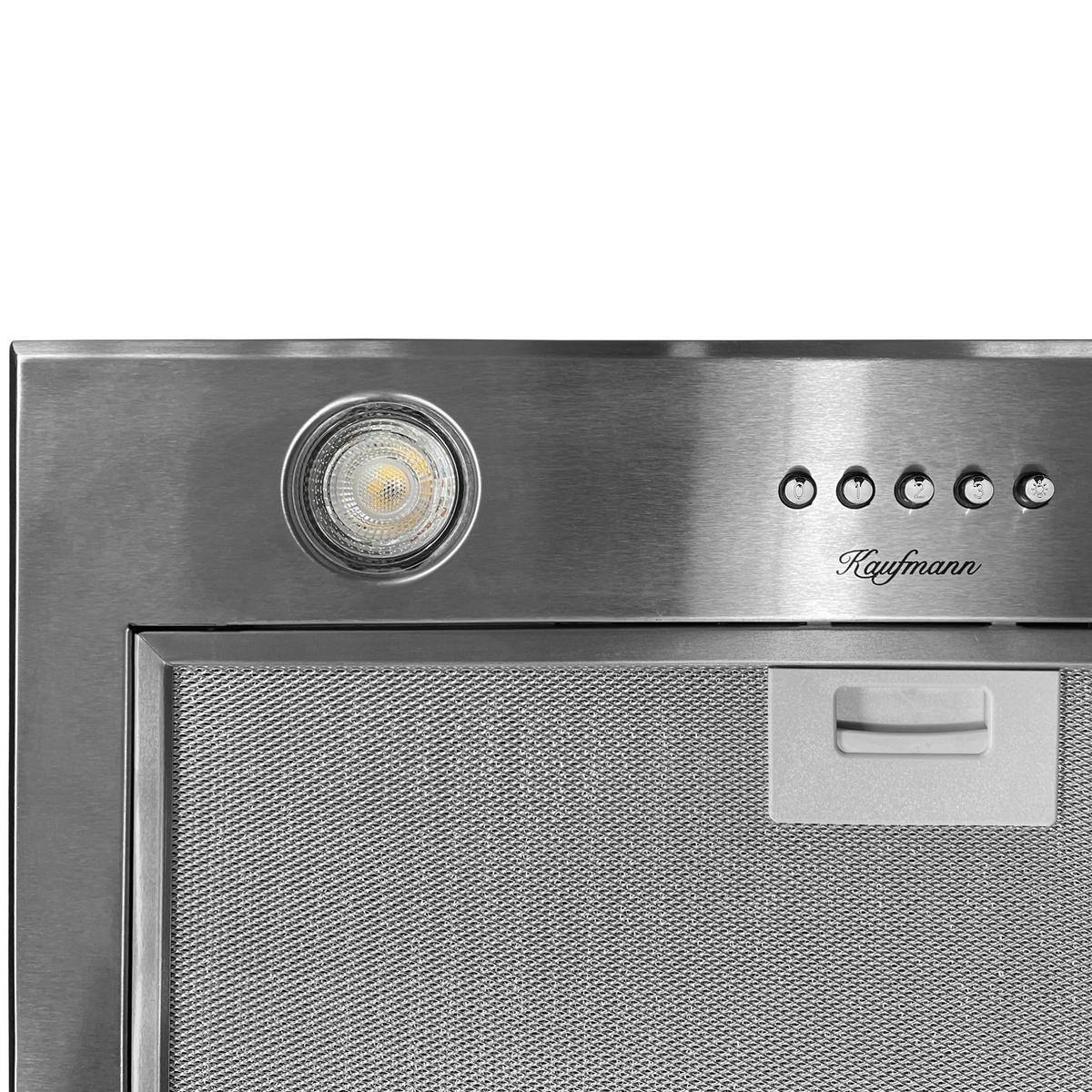 DUNSTABZUGSHAUBE Fenix 70 IS, 3 Stufen, Edelstahl, 70 cm, 1000m³/h - Edelstahlfarben, Metall (70/21.7/27cm) - Kaufmann