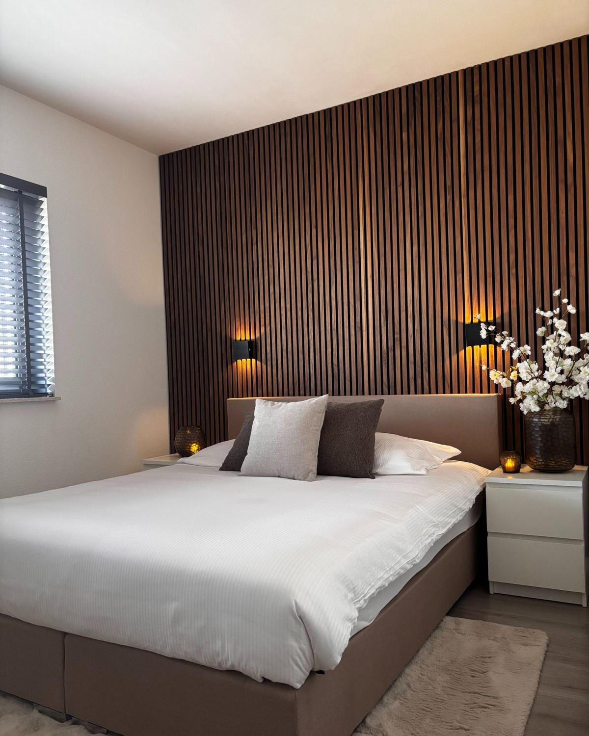 PAT BOXSPRING 160/200cm bej President - bej, material textil (160/200cm) - Beliani