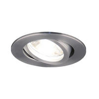 EINBAUSTRAHLER True GU10 schwenkbar 230V Alu-Matt - Alufarben, Metall (8.5/8.5/6.5cm) - s.luce