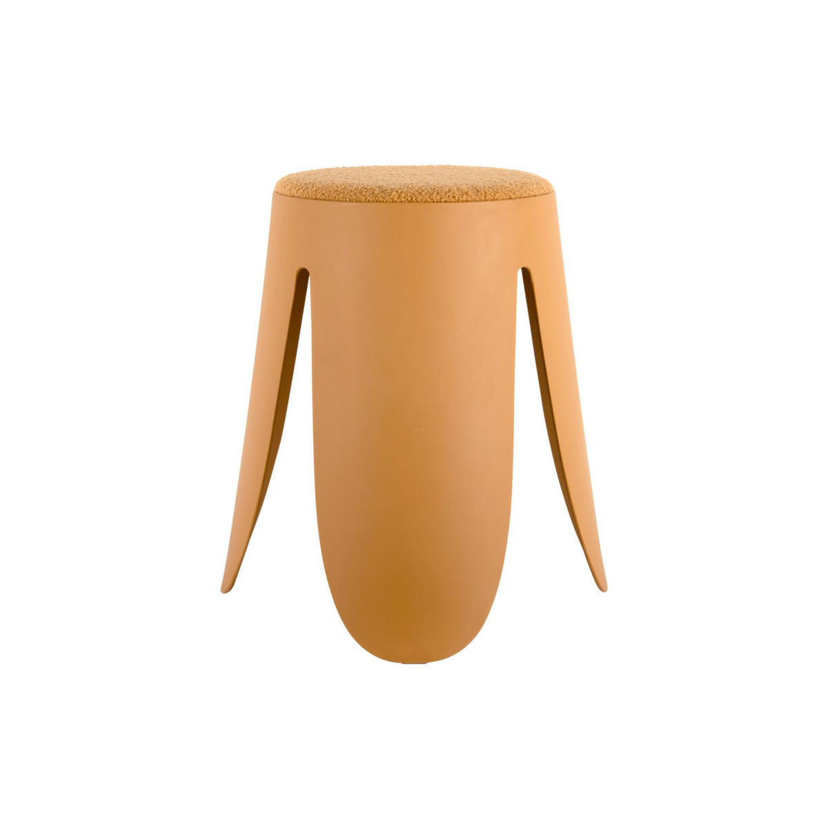 HOCKER Savor 44/44/46 cm - Gelb, Kunststoff (44/46/44cm) - Leitmotiv