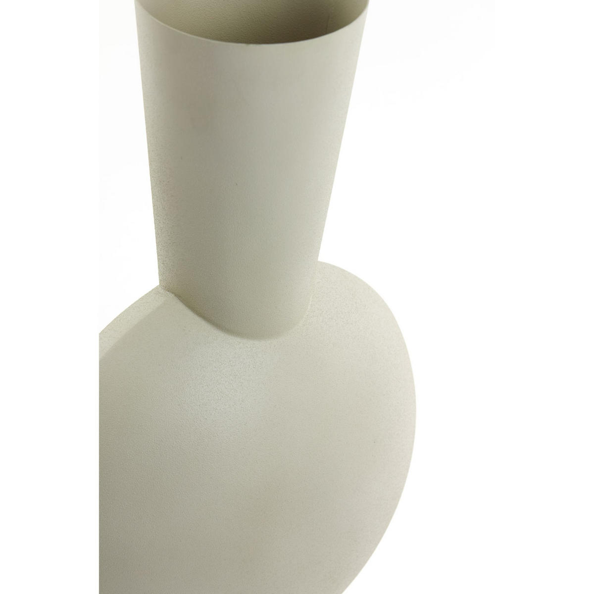 VASE Kavandu Grau 22/14/40 cm - Grau, Metall (40cm) - Light & Living
