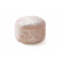 POUF Nova Rosa 55x55x30 cm - Pink, Textil (55/30/55cm) - KUNSTLOFT