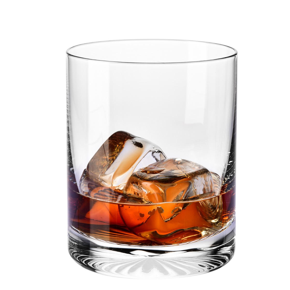 WHISKYGLÄSER MIXOLOGY MIT GEPRÄGTEM BODEN, 6ER-SET, 300 ML - Transparent, Glas (0.3L) - Krosno Glass