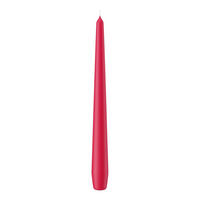 SPITZKERZEN (konische Kerzen) Magenta 250 x Ø 25 mm, 12 Stück - Magenta, Paraffin (2.5/25/25cm) - Wiedemann Kerzen