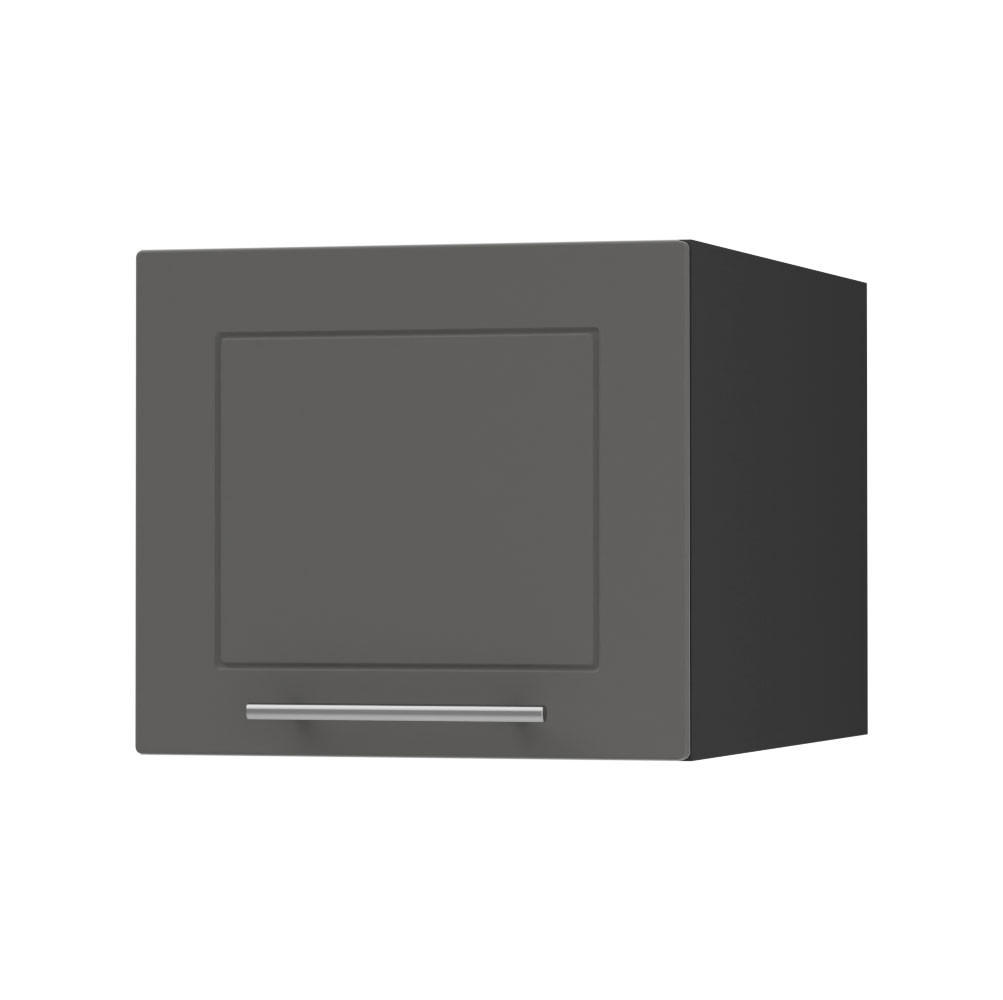 Feldmann-Wohnen Klapphängeschrank Graphit, Schwarz 40x36x59 cm