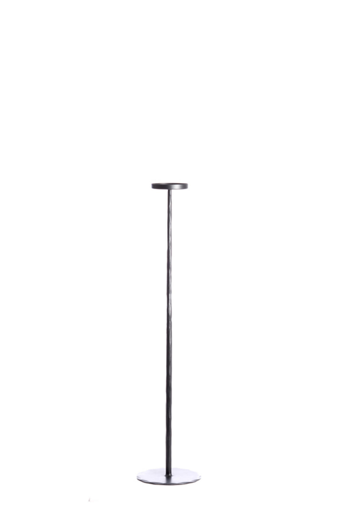 KERZENSTÄNDER Esine Schwarz Ø18/80 cm - Schwarz, Metall (18/80/18cm) - Light & Living