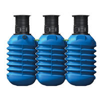 ERDTANK 7500 L - Blau, Kunststoff (147/201/346cm) - 4rain