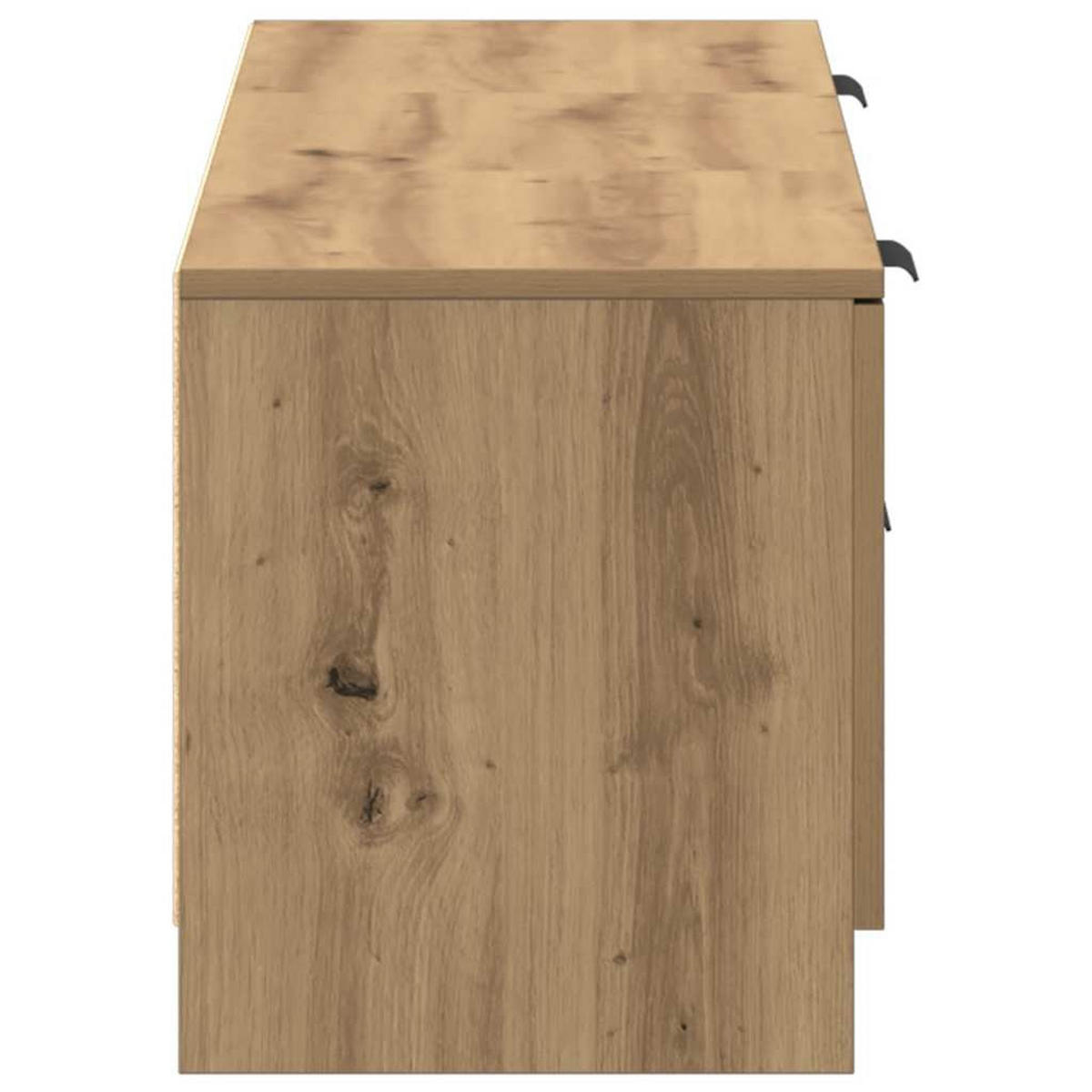 TV-SCHRANK Artisan-Eiche 140/35/40 Cm Holzwerkstoff - Alteiche, Holzwerkstoff (35/40/140cm) - vidaXL