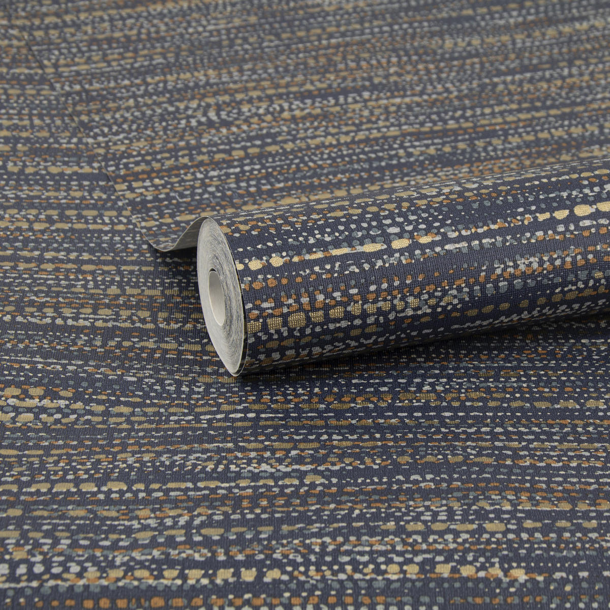 VLIESTAPETE - Nomad Texture Blue - Blau, Papier/Kunststoff (52/1000cm) - Sublime