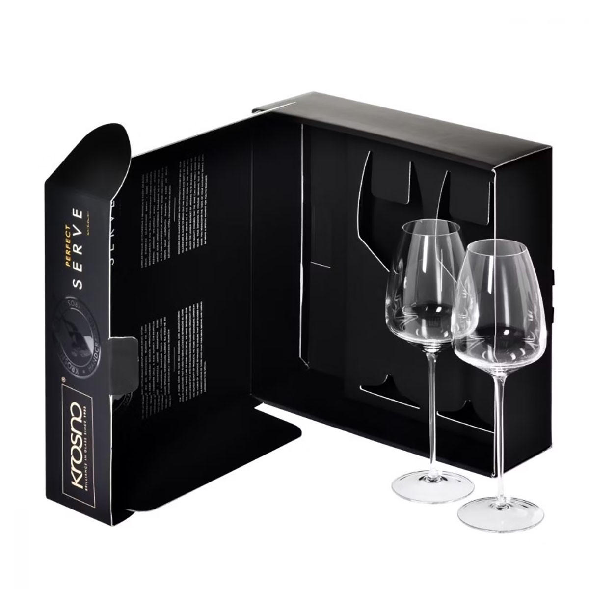 ROTWEINGLÄSER Perfect Serve, 2er-Set, 560 ml - Transparent, Glas (0.56L) - Krosno Glass