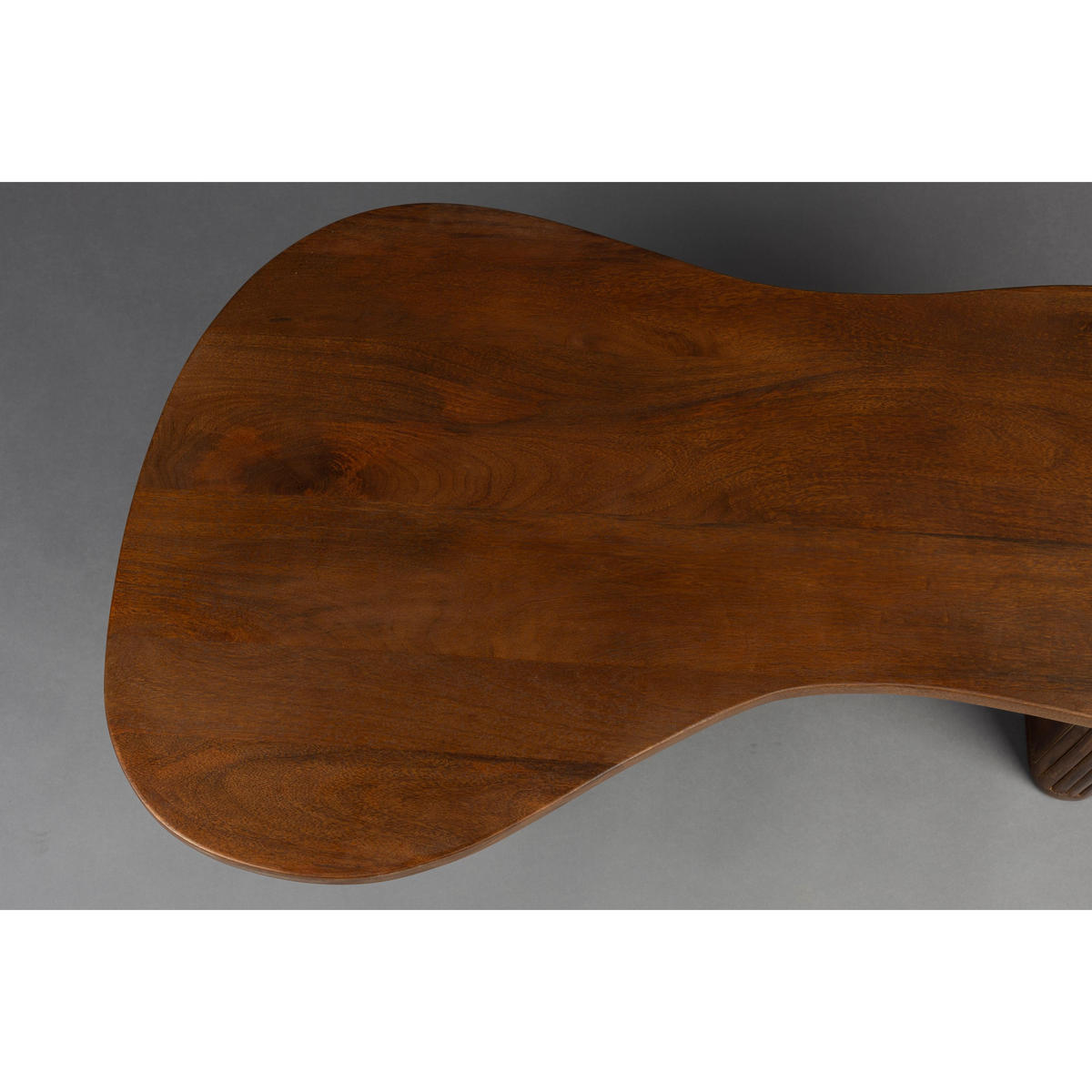 COUCHTISCH Tilon Organische Form - Braun, Holz (110/60/40cm) - Dutchbone