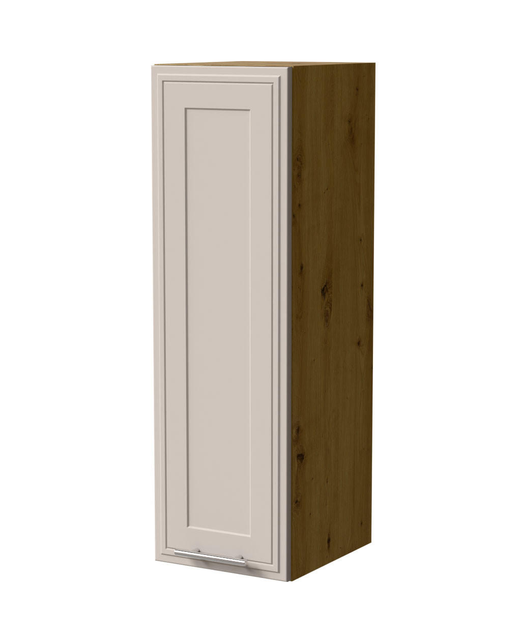 HÄNGESCHRANK Salo W4/30 Eiche Artisan / Kaschmir Matt 30 / 32,5 / 96cm - Kaschmir/Eiche Artisan, Holz/Holzwerkstoff (30/96/32.5cm) - Feldmann-Wohnen